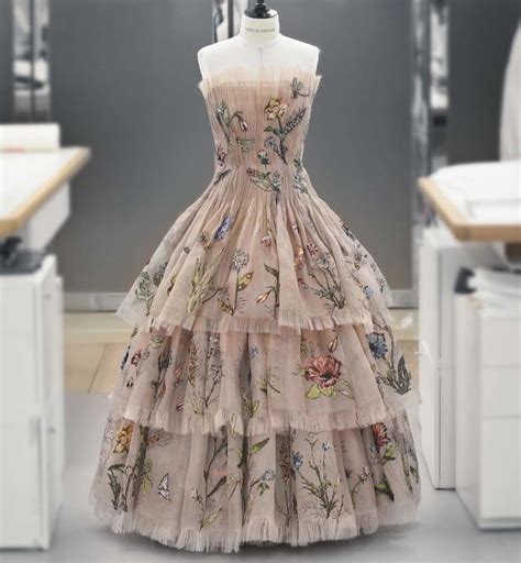 mille fiori dior|miss dior millefiori dress.